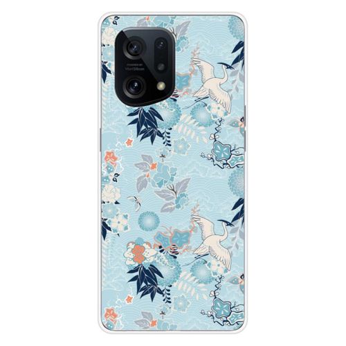 Coque En Silicone - Compatible Oppo Find X5 - Design Kimono