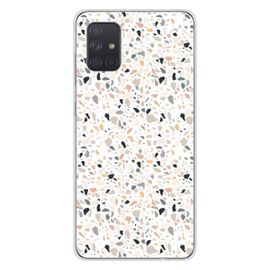 Coque En Silicone - Compatible Samsung Galaxy A71 - Design Terrazzo Color