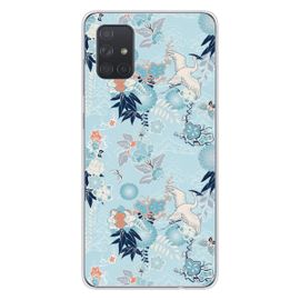 Coque En Silicone - Compatible Samsung Galaxy A71 - Design Kimono