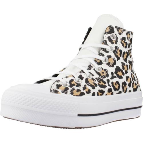 Converse Chuck Taylor All Star Lift Platform Leopard Colour Imprimé Animalier