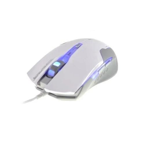 E-blue Auroza G, Droitier, Optique, USB, 3000 DPI, 134 g, Gris, Blanc