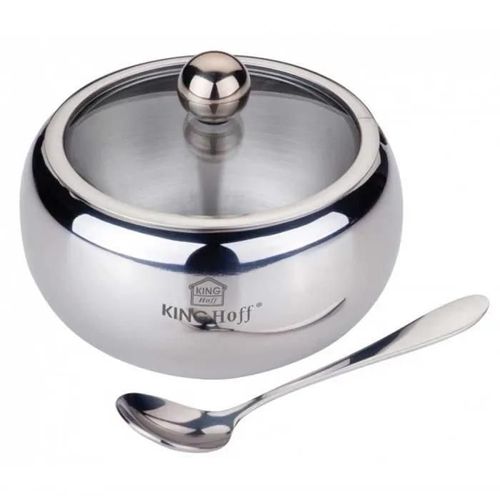 Sucre D'acier Avec Cuillère Kinghoff Kh-3725 Brillant