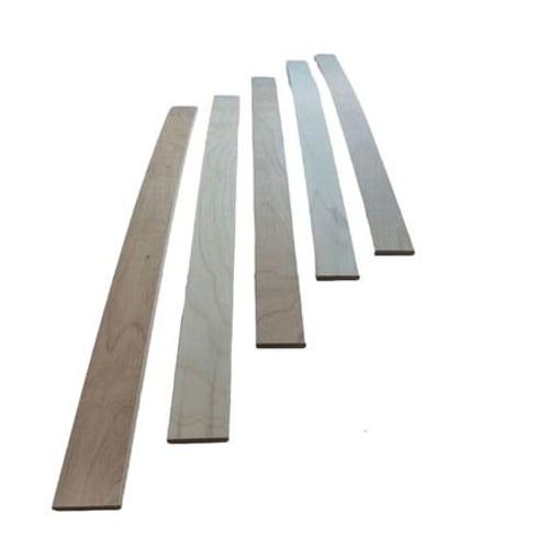 Ebac - 5 Lattes - 580x53x8 Mm - Spécial / Bz / Clic Clac - Marron