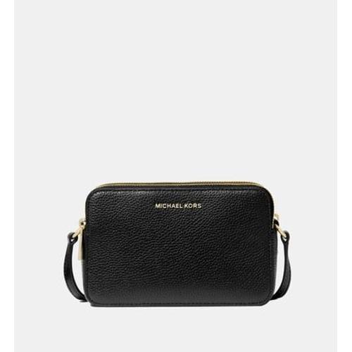 Michael Michael Kors - Sac besace en cuir signature - Noir