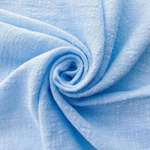 Eryi-Lot De 4 Serviettes En Lin - Rustiques - Réutilisables - Serviettes De Table Décoratives En Coton Et Lin - Pour Fête De Mariage - Bleu Ciel