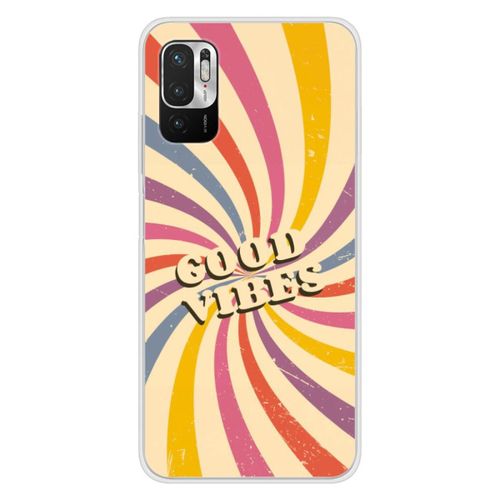 Coque En Silicone - Compatible Xiaomi Redmi Note 10, Xiaomi Redmi Note 10s - Design Good Vibes