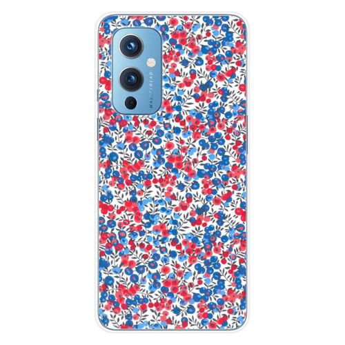 Coque En Silicone - Compatible Oneplus 9 - Design Liberty Wiltshire Bleu