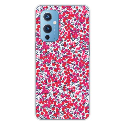 Coque En Silicone - Compatible Oneplus 9 - Design Liberty Wiltshire Rouge