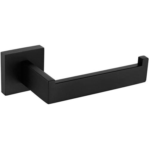 ERYI-Porte-Serviettes Mural En Acier Inoxydable Sus304, Fini Noir, Support De Porte-Serviettes Pour Salle De Bains Et Cuisine Noir Un Porte Papier-Toillette