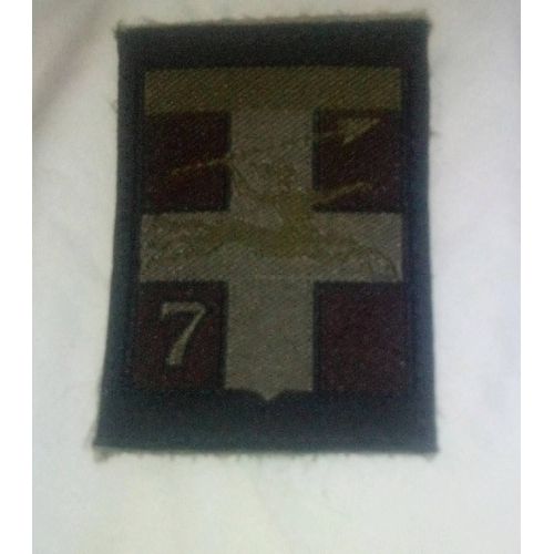Écusson 7 Ieme Division Légère Blindés Basse Intensité Velcro