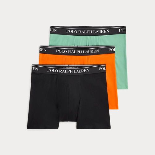 Lot De Trois Slips-Boxers Coton Stretch
