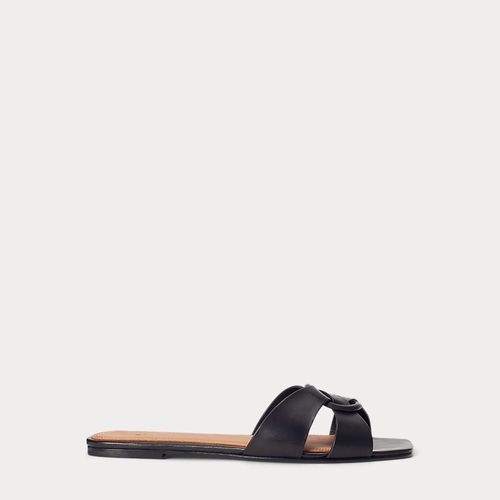 Sandales Anneau En O En Cuir