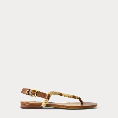 Sandales Everley En Vachette Et Corde - 40