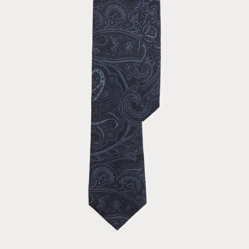Cravate Motif Cachemire Soie Cachemire