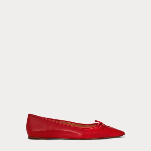Ballerines Bout Pointu En Cuir