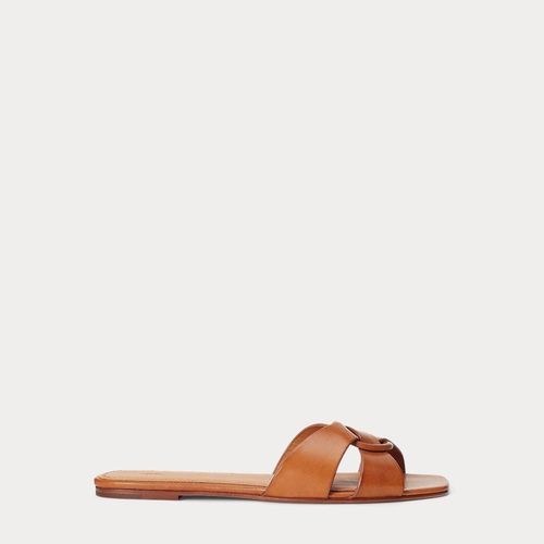 Sandales Anneau En O En Cuir