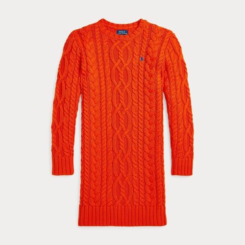 Robe-Pull En Tricot D'aran De Coton
