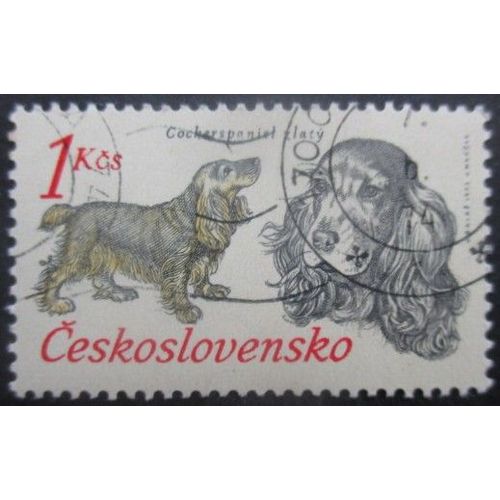 Tchecoslovaquie N°2003 Chiens Oblitéré