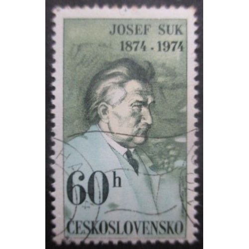 Tchecoslovaquie N°2025 Josef Suk Oblitéré