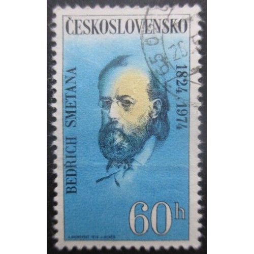 Tchecoslovaquie N°2026 Bedrich Smetana Oblitéré