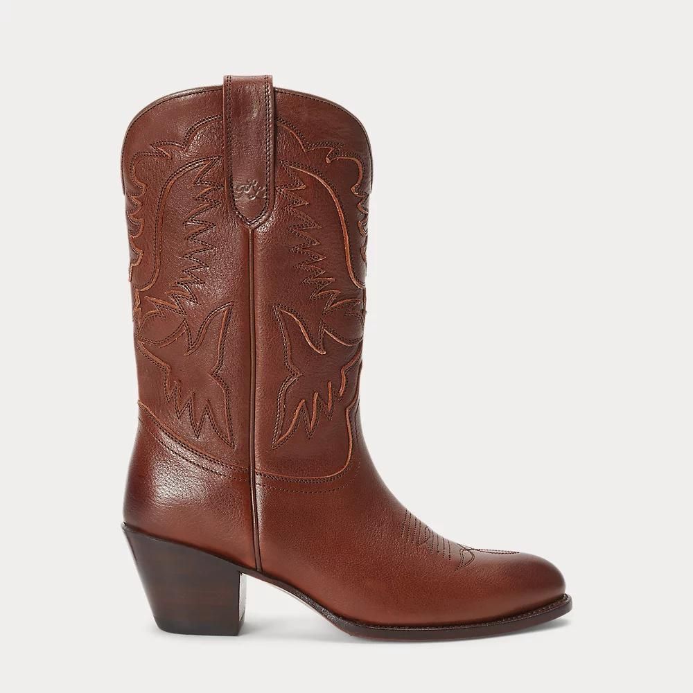 Bottes De Cowboy En Cuir