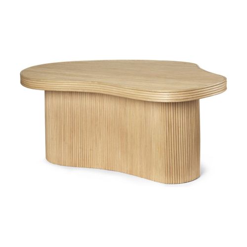 Table Basse Organique En Rotin Isola - Ferm Living