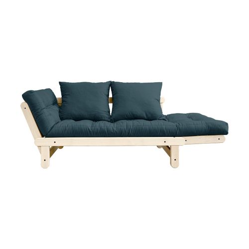 Canapé Convertible 2 Places Bleu Pétrole Beat - Karup Design