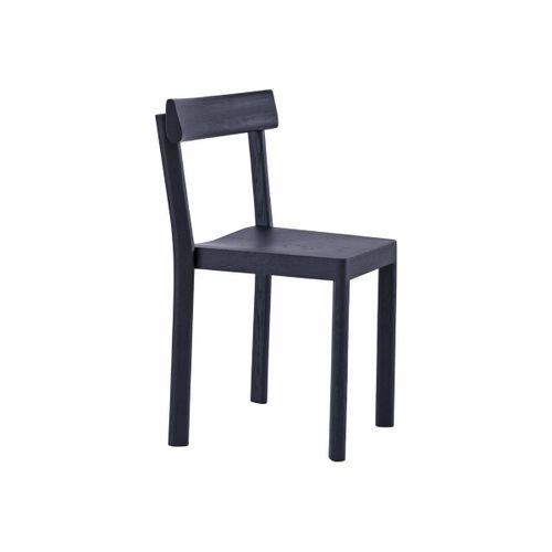 Chaise En Chêne Noir Galta - Kann Design