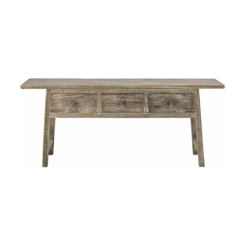Table Console Camden Nature En Bois De Pin Récupéré - Bloomingville