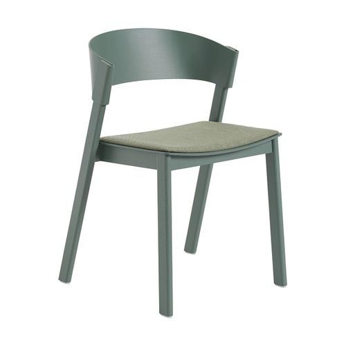 Chaise Verte Et Assise Textile Remix933 Cover - Muuto