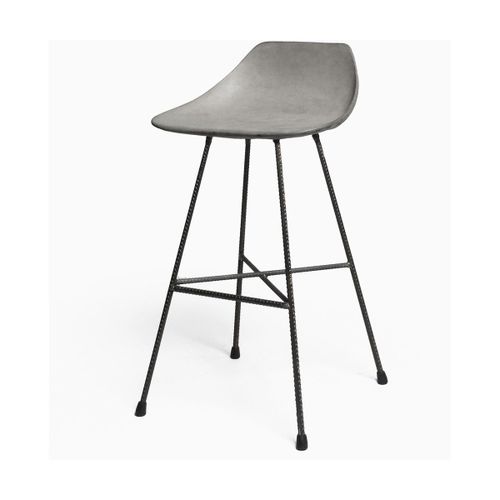 Chaise De Comptoir 67 Cm Hauteville - Lyon Béton