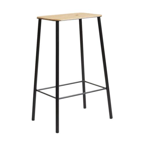 Tabouret Noir 65 Cm Adam - Frama