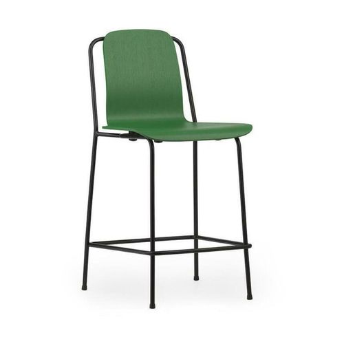 Chaise De Bar Studio 65 Cm Acier Noir - Normann Copenhagen