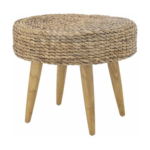 Tabouret Rond En Jacinthe D'eau Naturelle 60 Cm Dis - Bloomingville
