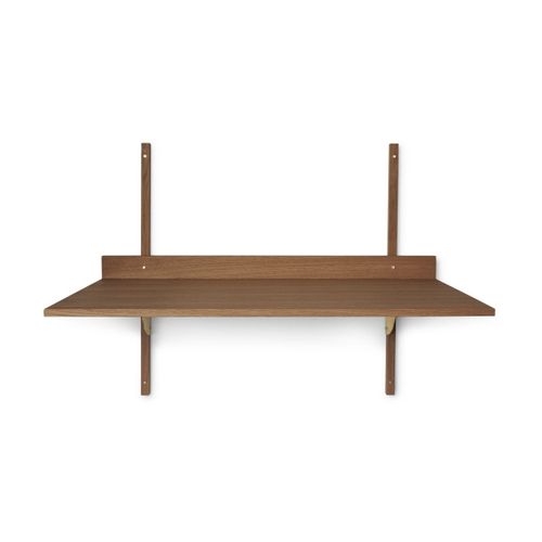 Bureau Mural En Chêne Foncé Sector - Ferm Living