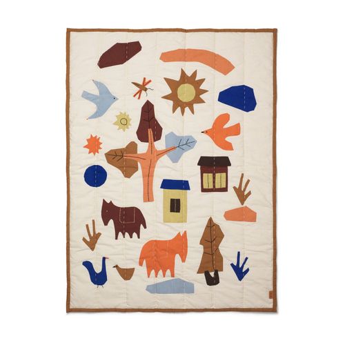 Couverture Matelassée Pour Enfant En Coton Village - Ferm Living