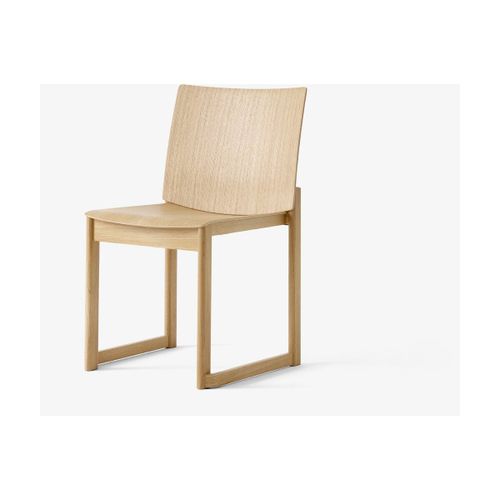 Chaise Empilable En Chêne Laqué 80,6 Cm Allwood - &tradition