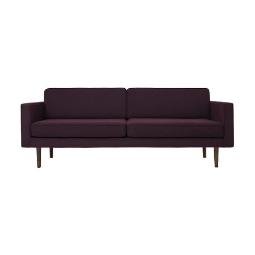 Canapé 2 Places En Polyester Dark Grape 88x200 Cm Wind - Broste Copenhagen