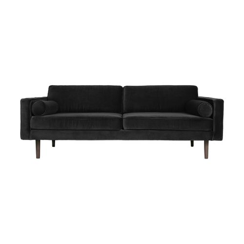 Canapé 2 Places En Polyester Noir 88x200 Cm Wind - Broste Copenhagen