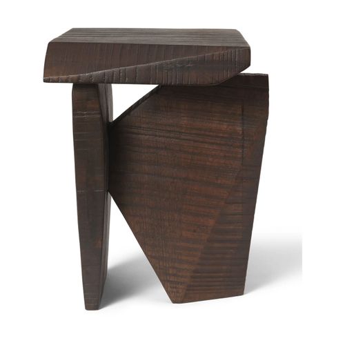 Table D'appoint En Manguier Teinté Foncé 32,7cm Silva - Ferm Living