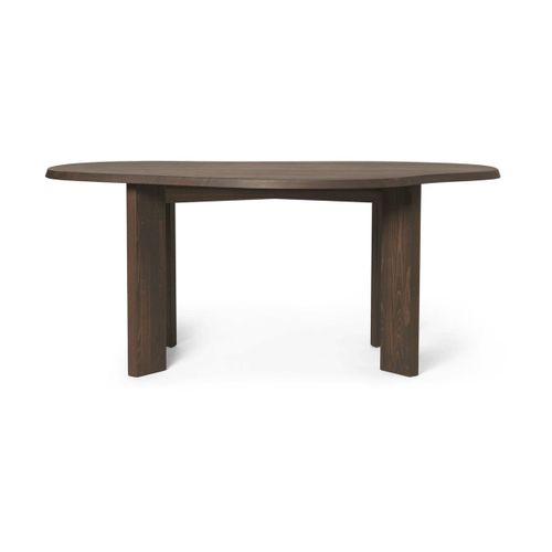 Bureau En Hêtre Teinté Foncé 90x73,9cm Tarn - Ferm Living