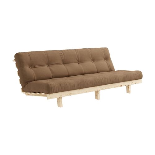 Canapé Convertible En Bois De Pin Et Matelas Mocca 130x200cm Lean - Karup Design