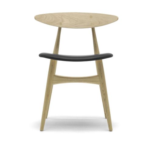 Chaise En Chêne Huilé Et Assise En Cuir Thor 301 74cm Ch33p - Carl Hansen & Søn