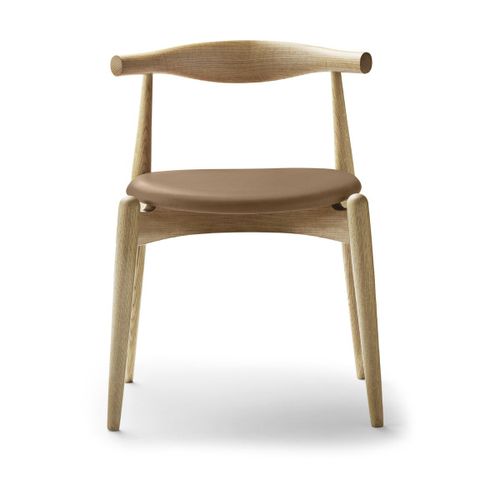 Chaise En Chêne Huilé Et Assise En Cuir Thor 325 72,5cm Ch20 - Carl Hansen & Søn