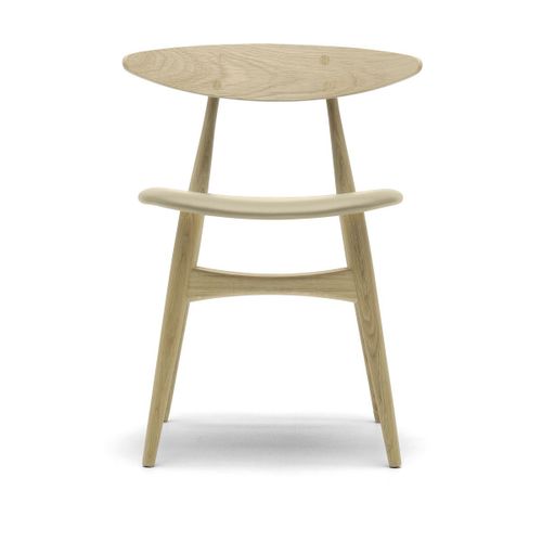 Chaise En Chêne Huilé Et Assise En Cuir Thor 300 74cm Ch33p - Carl Hansen & Søn