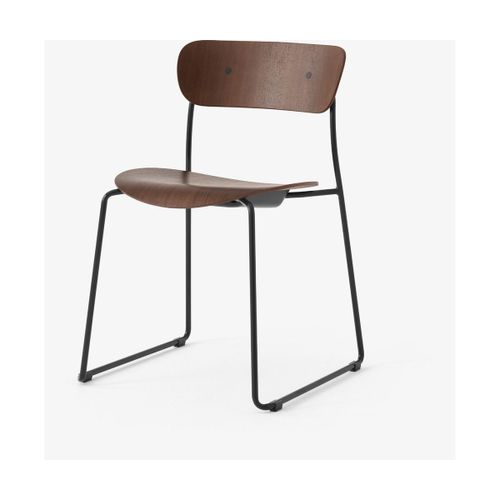 Chaise En Noyer Laqué Pavillon Av51 - &tradition