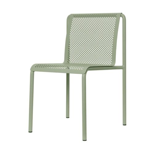 Chaise En Acier Vert Pâle 80x49cm Dapple - Ferm Living
