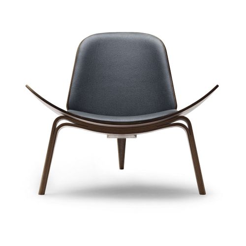 Fauteuil En Noyer Laqué Et Assise Loke 7150 74cm Ch07 - Carl Hansen & Søn