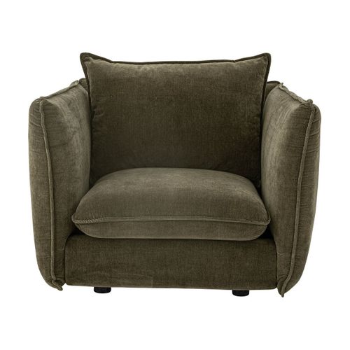 Austin Chaise De Salon Verte Polyester Recyclé - Bloomingville
