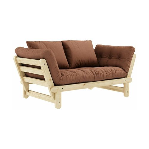 Canapé Convertible 2 Places Marron Argile Beat - Karup Design